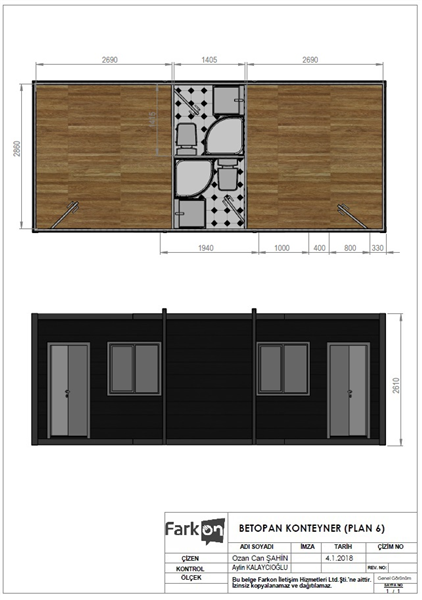 BETOPAN KONTEYNER (PLAN 6)